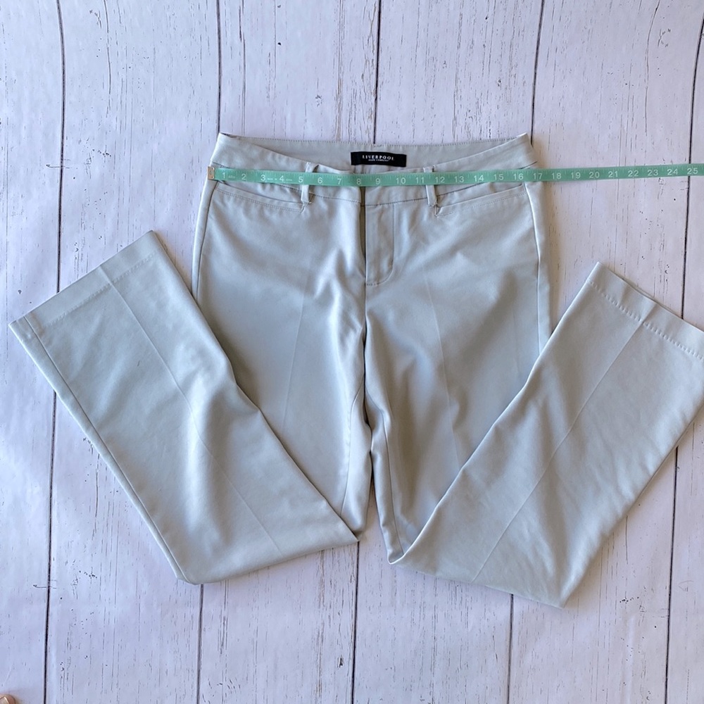 Liverpool dress pants summer gray size 10